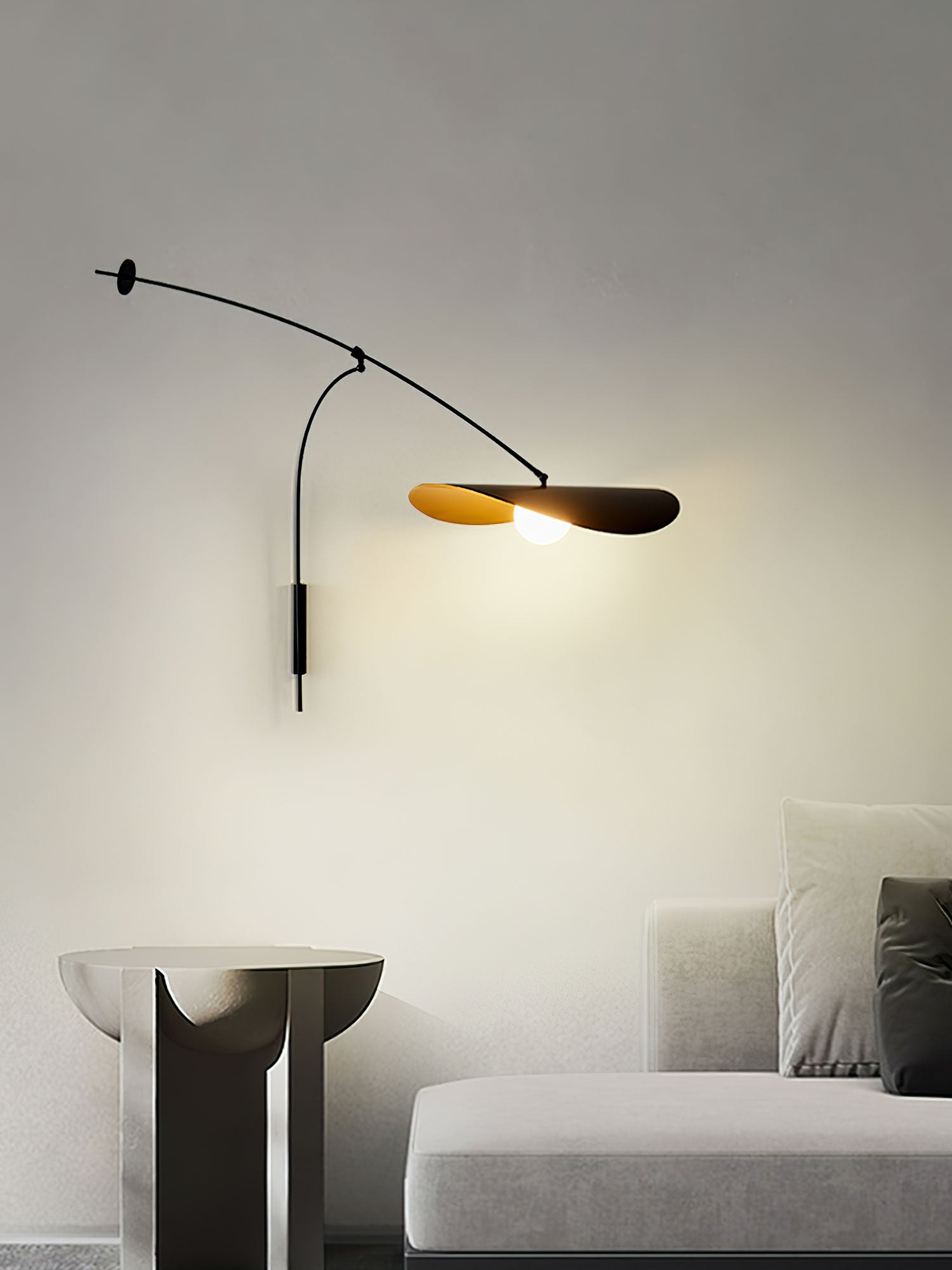 Tirove Glass Minimalist  Wall Lamp