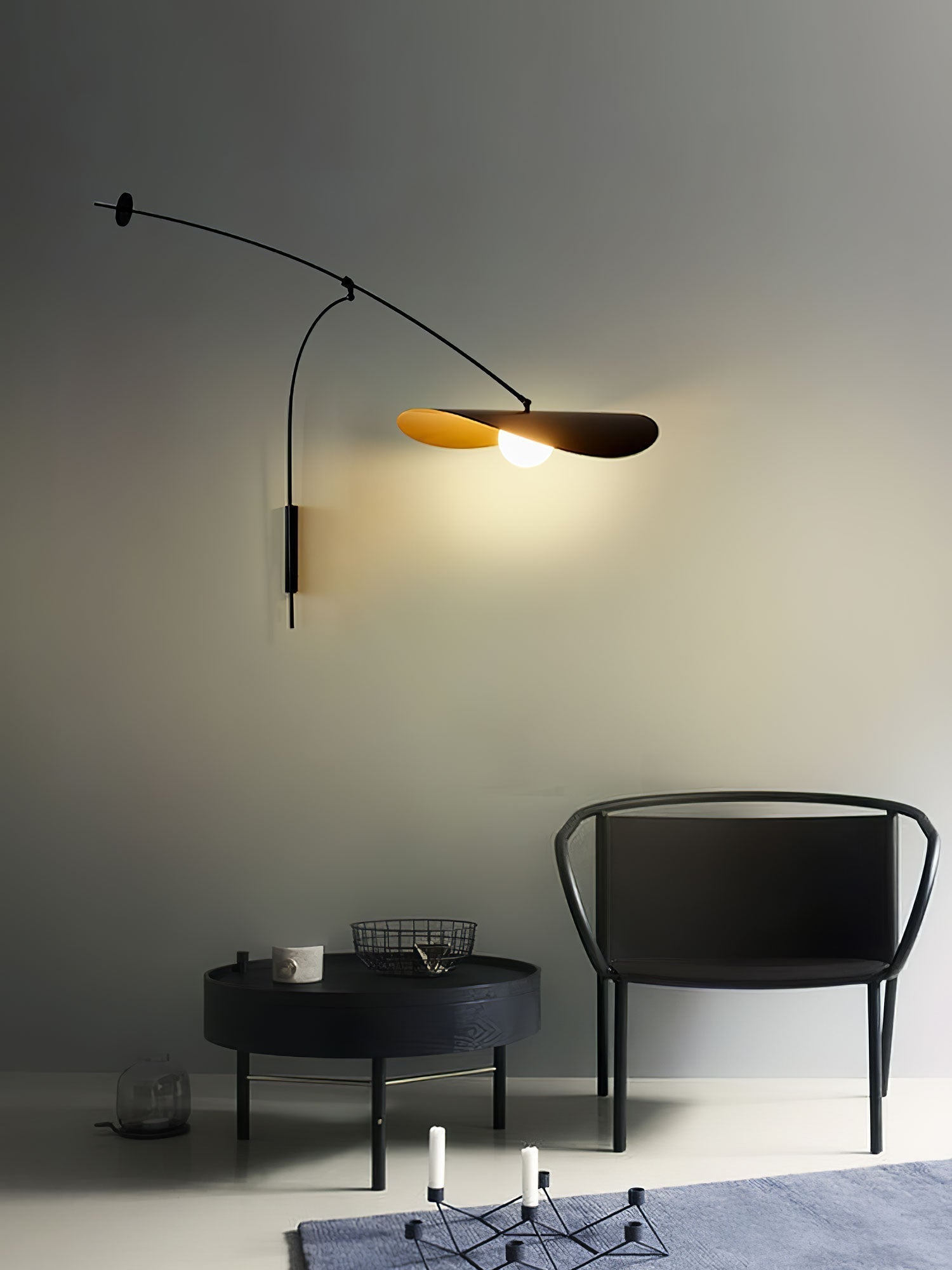 Tirove Glass Minimalist  Wall Lamp