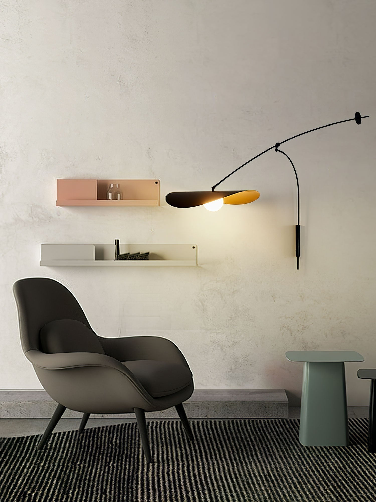 Tirove Glass Minimalist  Wall Lamp