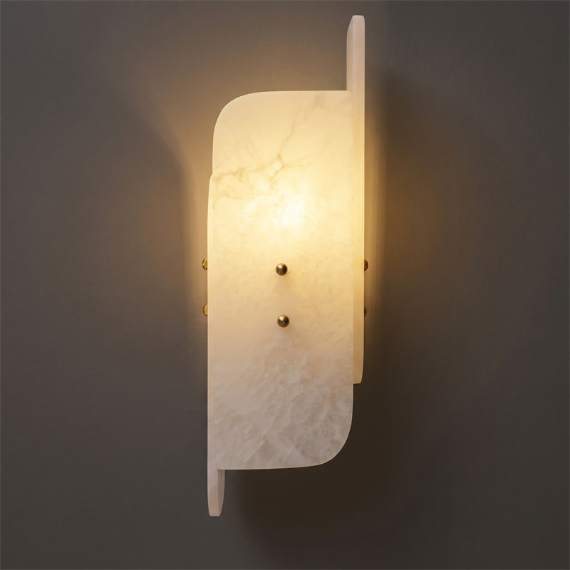 Solford Alabaster Indoor Wall Light