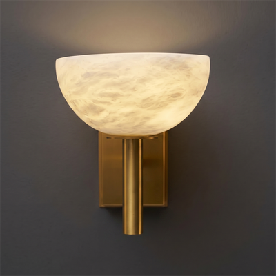 Solford Alabaster Indoor Wall Light