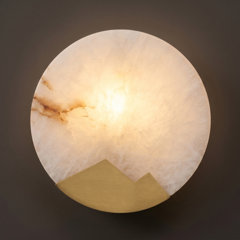 Solford Alabaster Indoor Wall Light