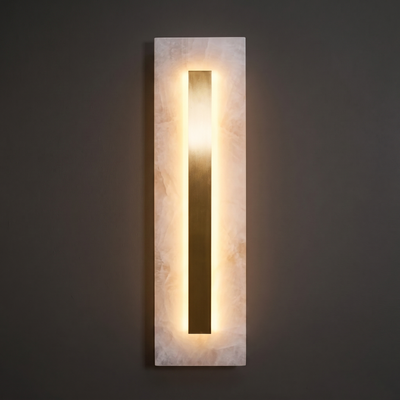 Solford Alabaster Indoor Wall Light