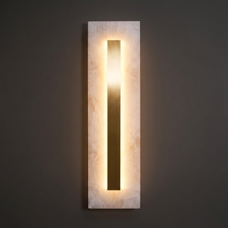 Solford Alabaster Indoor Wall Light