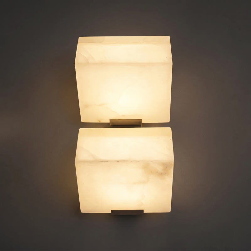 Solford Alabaster Indoor Wall Light