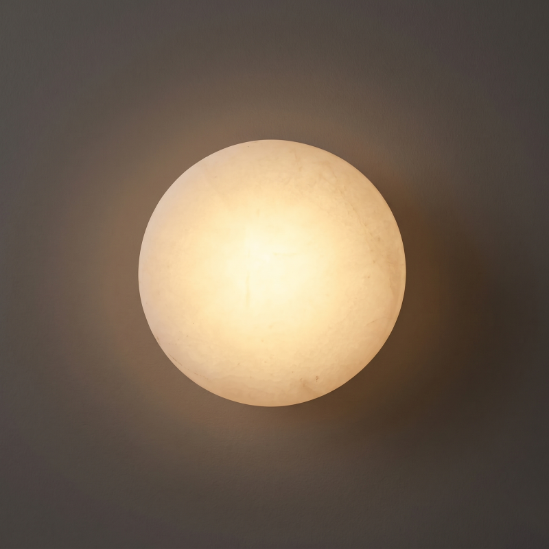 Solford Alabaster Indoor Wall Light