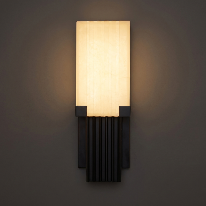 Solford Alabaster Indoor Wall Light
