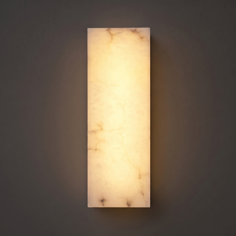Solford Alabaster Indoor Wall Light
