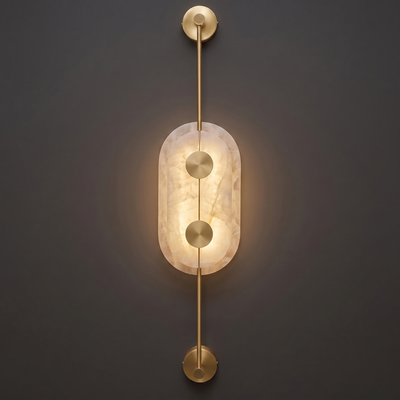 Solford Alabaster Indoor Wall Light
