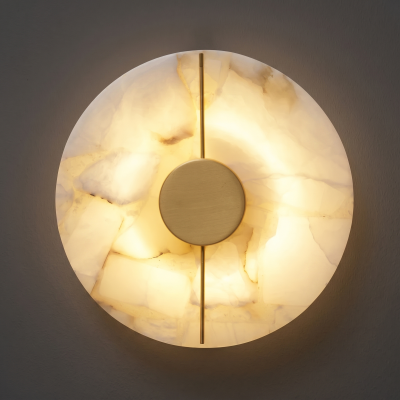 Solford Alabaster Indoor Wall Light