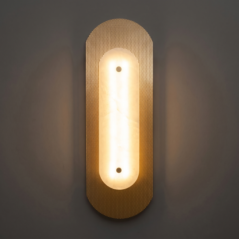 Solford Alabaster Indoor Wall Light