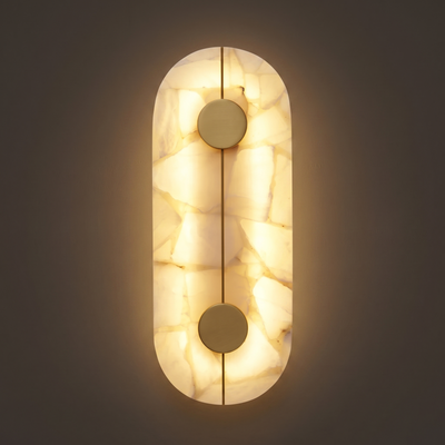 Solford Alabaster Indoor Wall Light