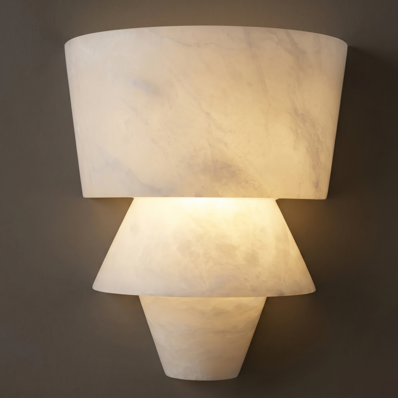 Solford Alabaster Indoor Wall Light