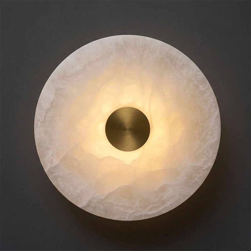 Solford Alabaster Indoor Wall Light