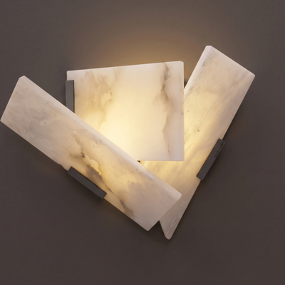 Solford Alabaster Indoor Wall Light