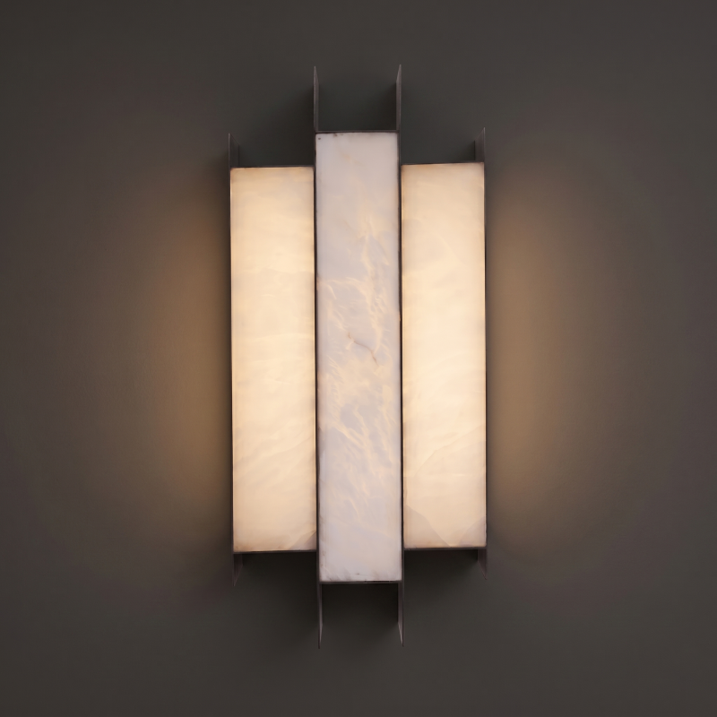 Solford Alabaster Indoor Wall Light