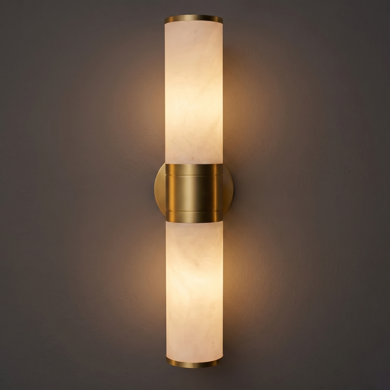 Solford Alabaster Indoor Wall Light