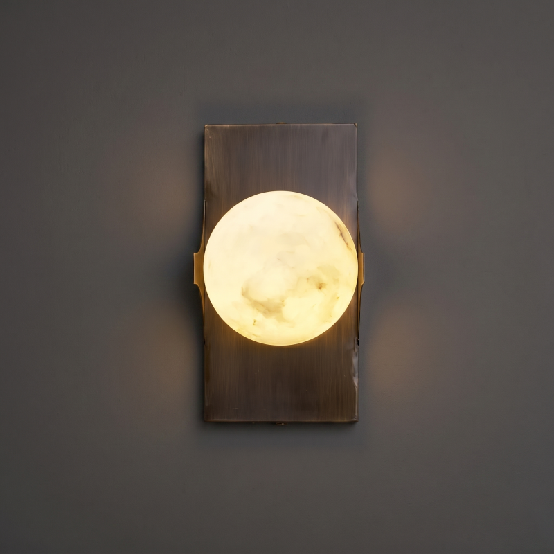 Solford Alabaster Indoor Wall Light