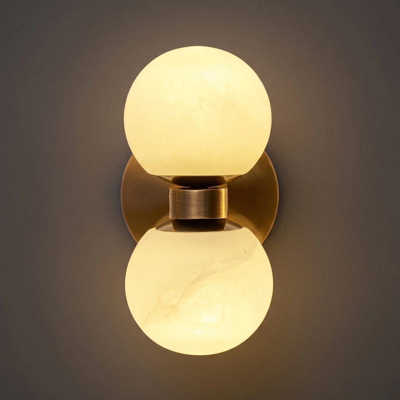 Solford Alabaster Indoor Wall Light