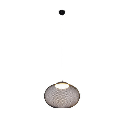 Orelenira Pendant Lamp Metallic Mesh Black