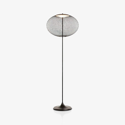 Ilsolyre Industrial Mesh Floor Lamp