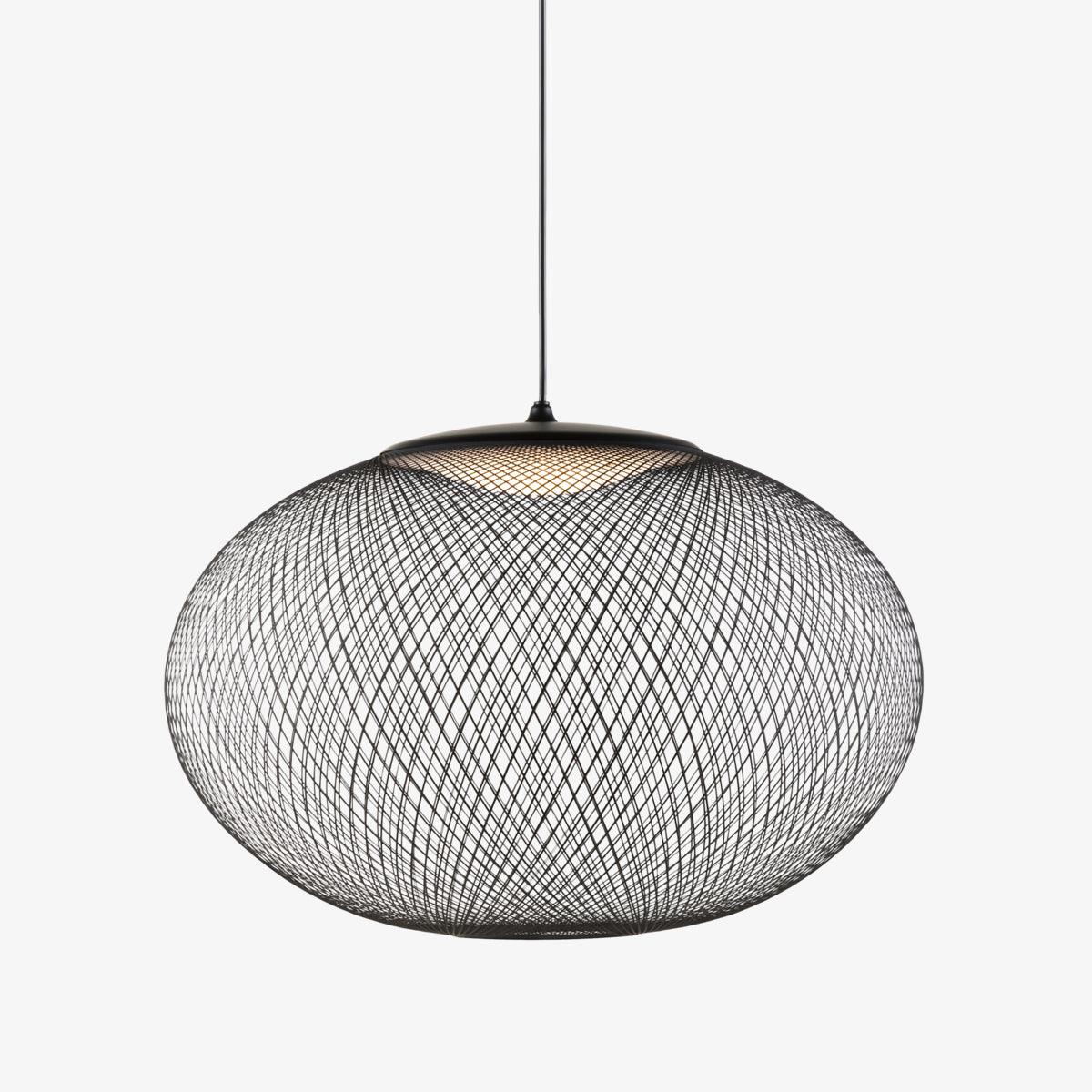Orelenira Pendant Lamp Metallic Mesh Black