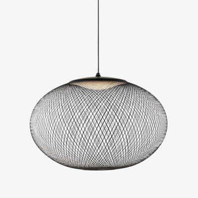 Orelenira Pendant Lamp Metallic Mesh Black