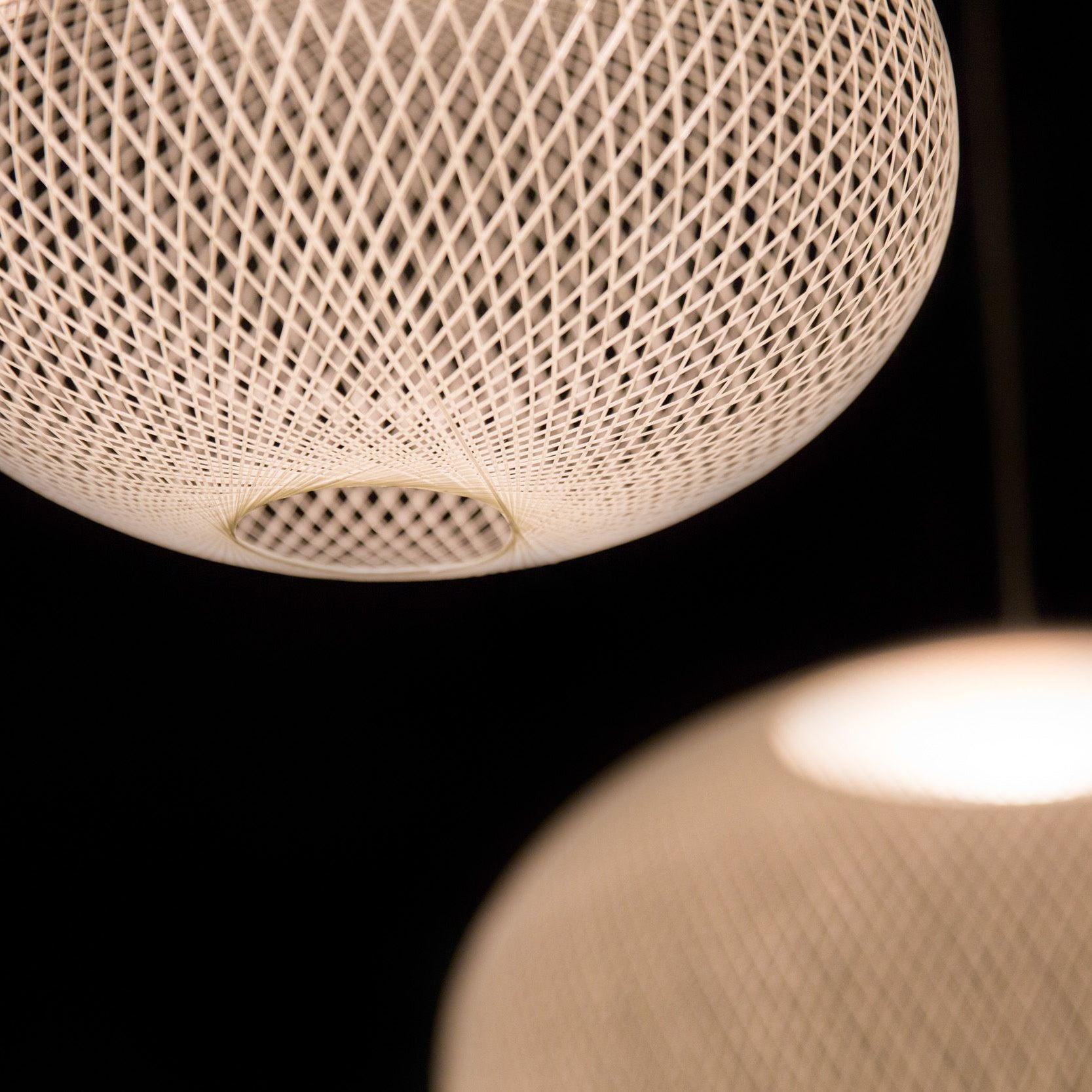 Orelenira Pendant Lamp Metallic Mesh Black