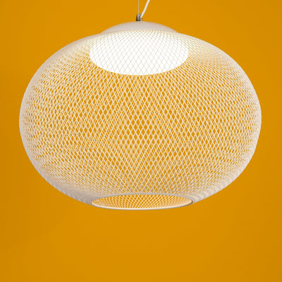 Orelenira Pendant Lamp Metallic Mesh Black