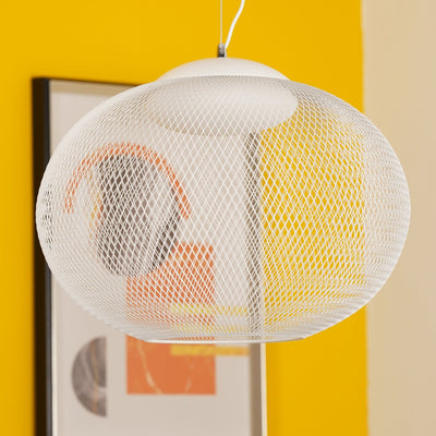 Orelenira Pendant Lamp Metallic Mesh Black