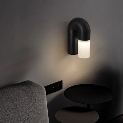 King Modern Minimalist Wood Wall Lamp