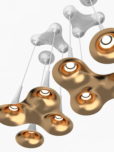 Rominex Pendant Lamp Acrylic Trumpet Shape Contemporary