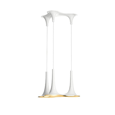 Rominex Pendant Lamp Acrylic Trumpet Shape Contemporary