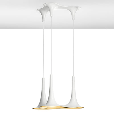 Rominex Pendant Lamp Acrylic Trumpet Shape Contemporary
