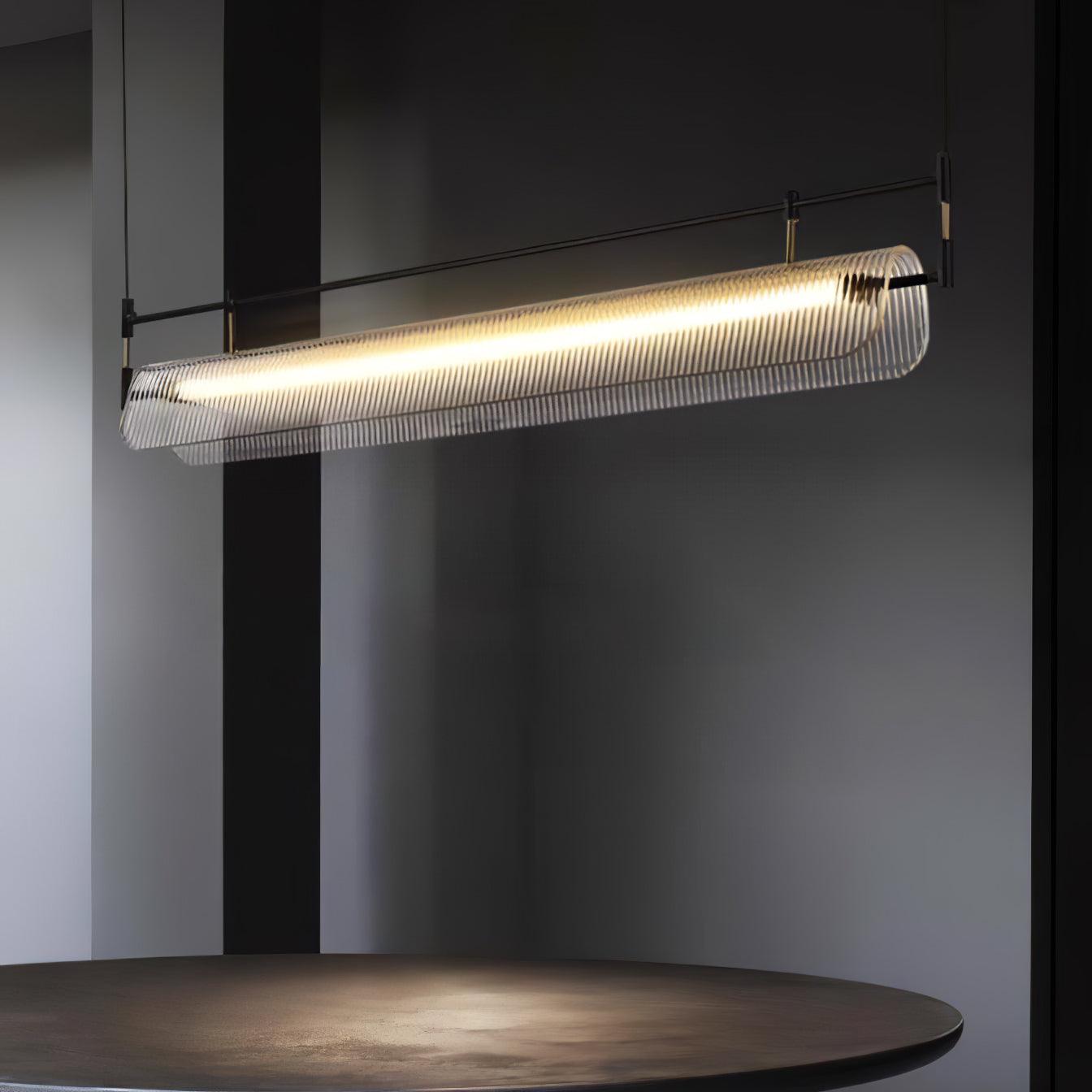 Meldo Chandelier Linear Strip Acrylic Long