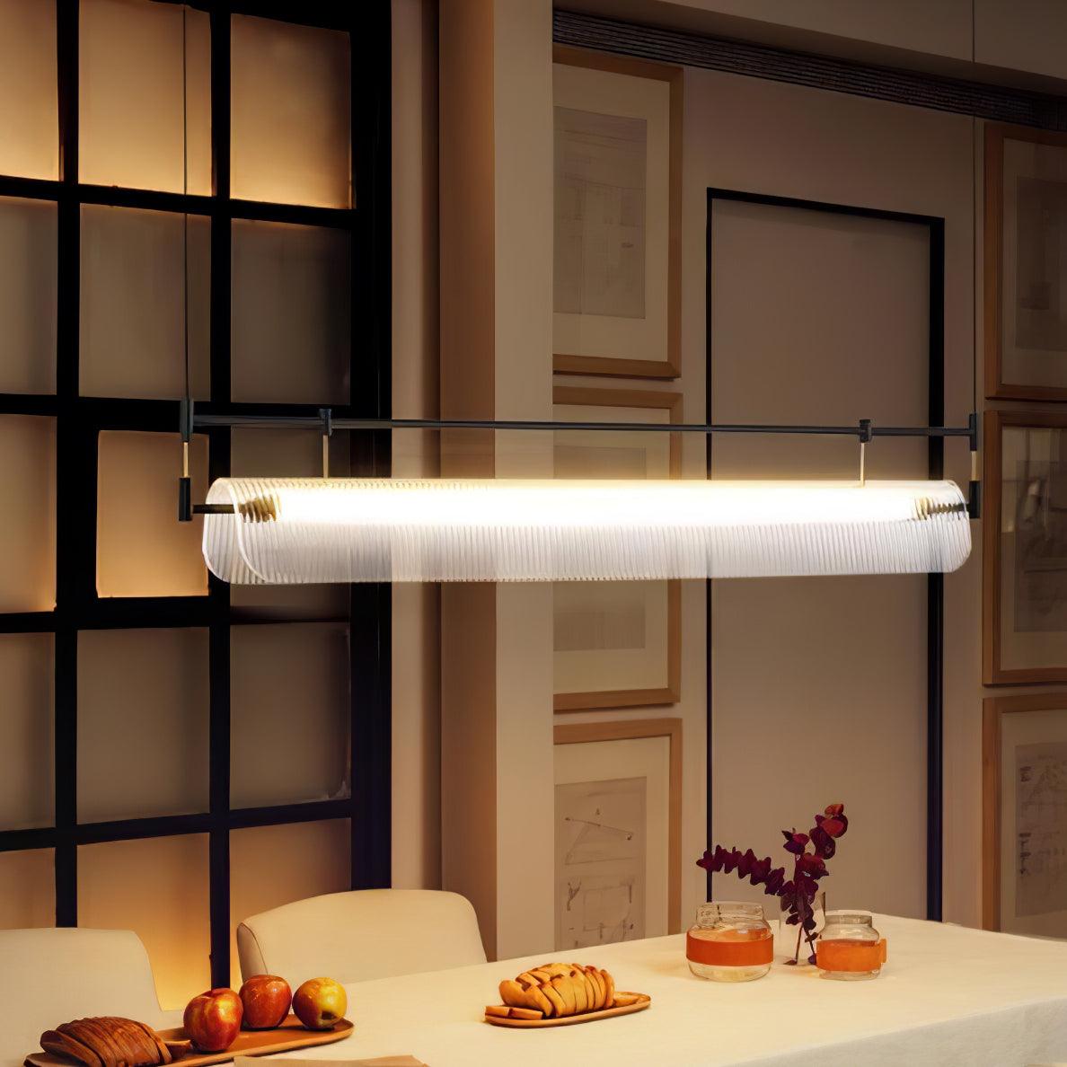 Meldo Chandelier Linear Strip Acrylic Long