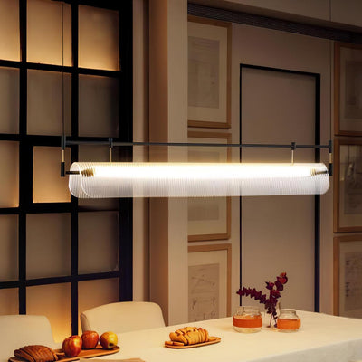 Meldo Chandelier Linear Strip Acrylic Long