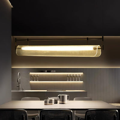 Meldo Chandelier Linear Strip Acrylic Long