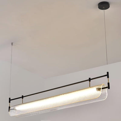 Meldo Chandelier Linear Strip Acrylic Long