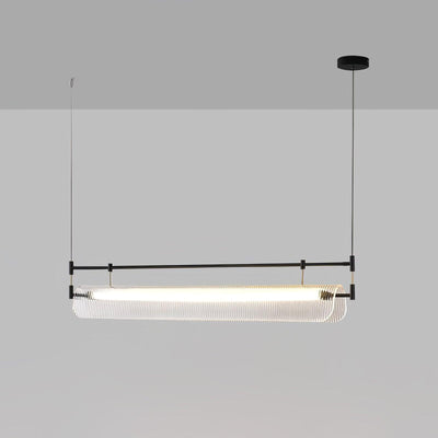 Meldo Chandelier Linear Strip Acrylic Long