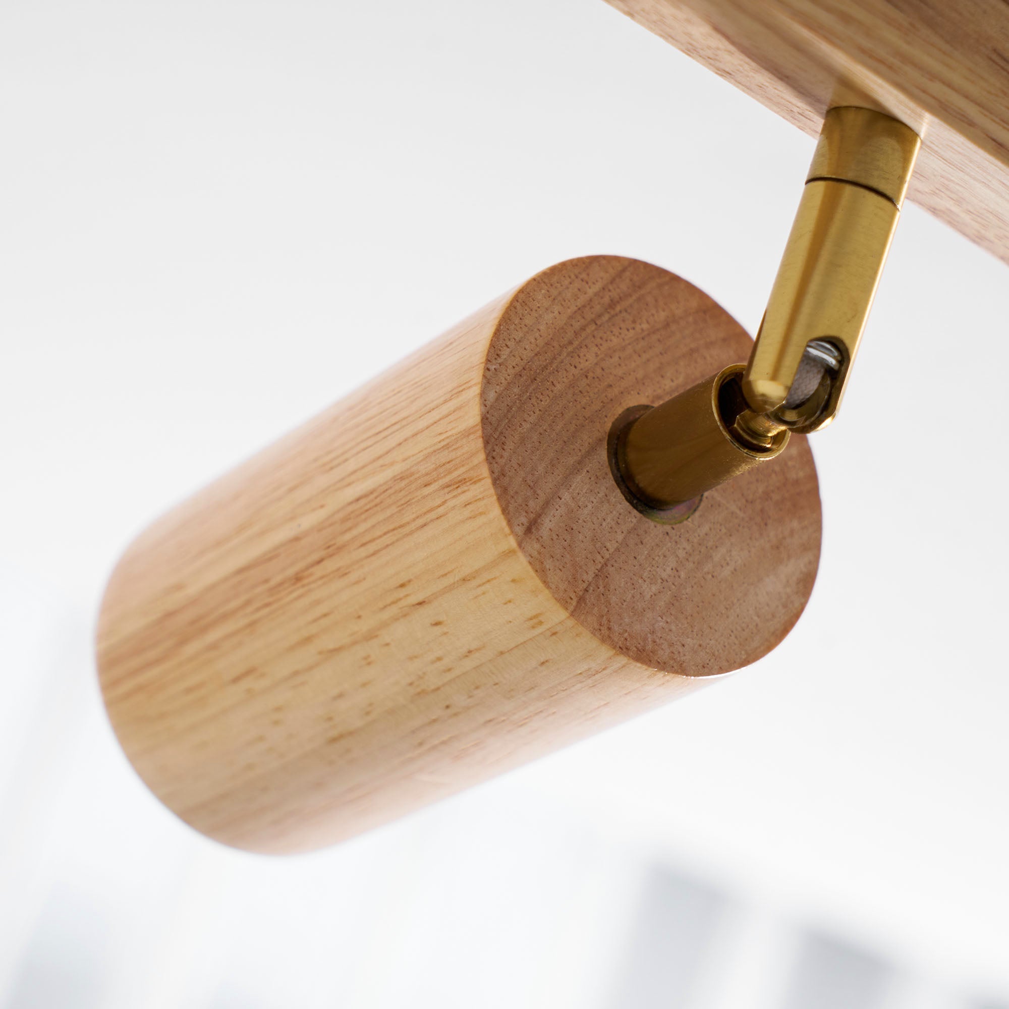 Valestone Wood Beam Spotlight Flush Mount Ceiling Light