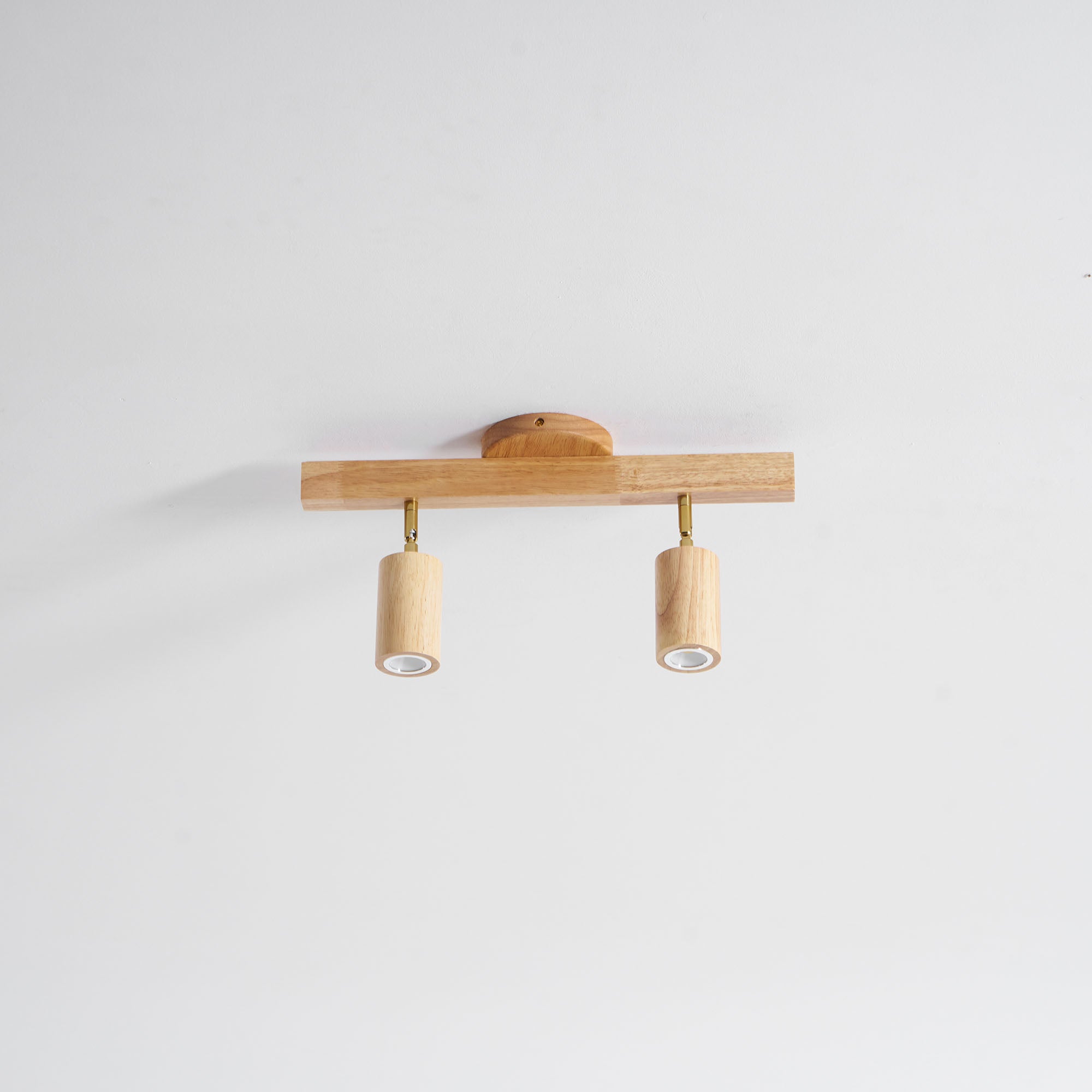 Valestone Wood Beam Spotlight Flush Mount Ceiling Light