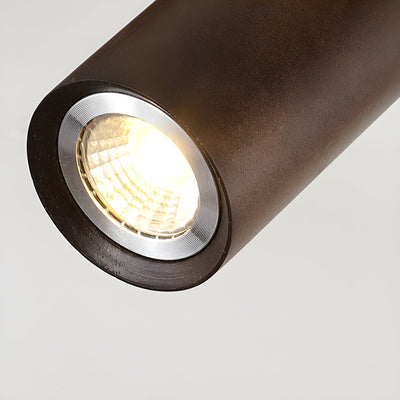 Valestone Wood Beam Spotlight Flush Mount Ceiling Light