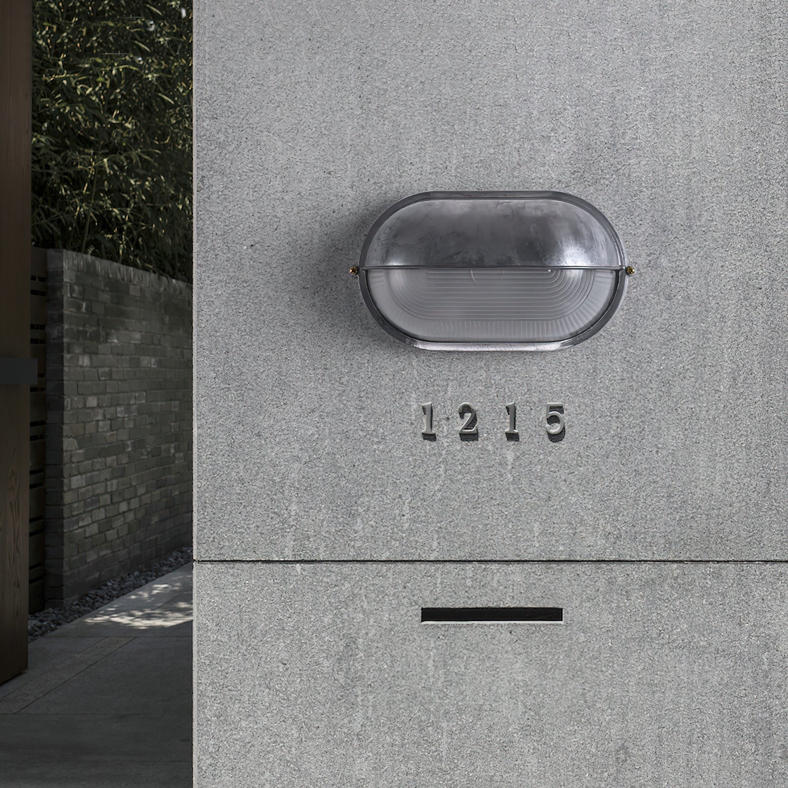 Hawstone Glass Outdoor Light