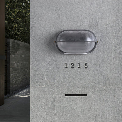 Hawstone Glass Outdoor Light