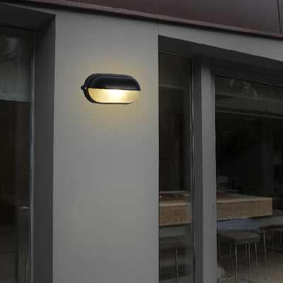 Hawstone Glass Outdoor Light