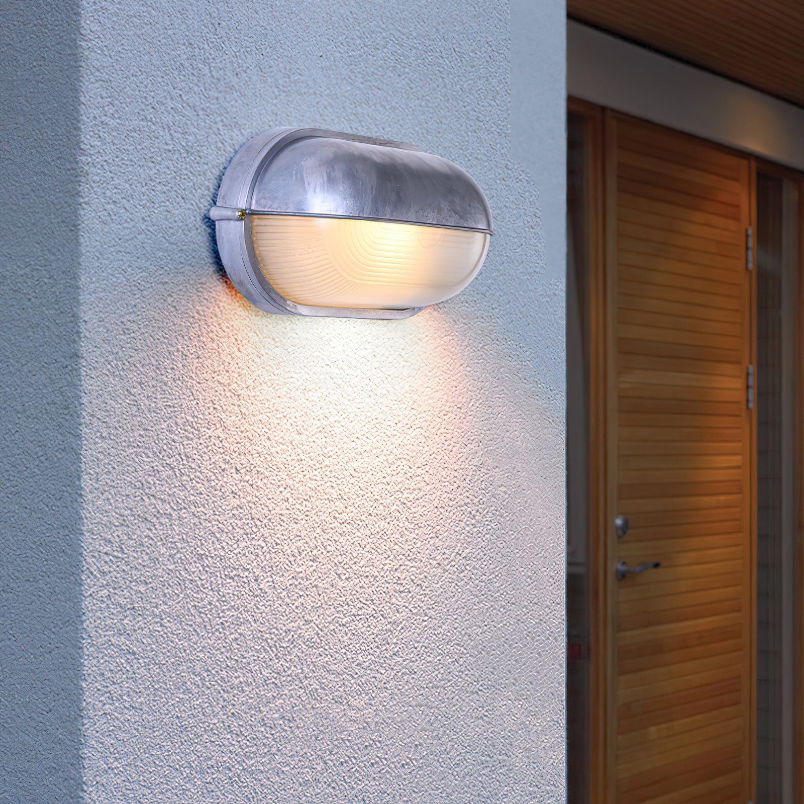 Hawstone Glass Outdoor Light