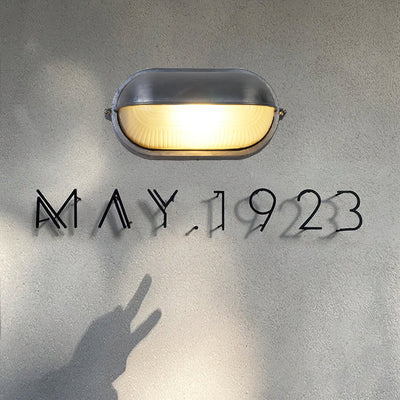 Hawstone Glass Outdoor Light