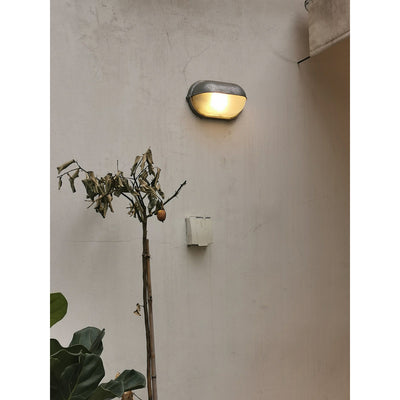 Hawstone Glass Outdoor Light
