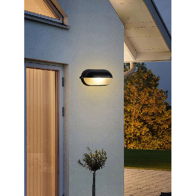 Hawstone Glass Outdoor Light